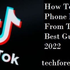 How To Remove Phone Number From TikTok