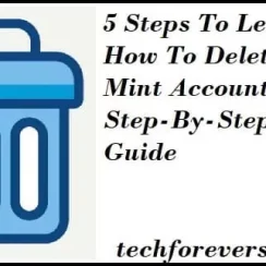 How To Delete a Mint Account