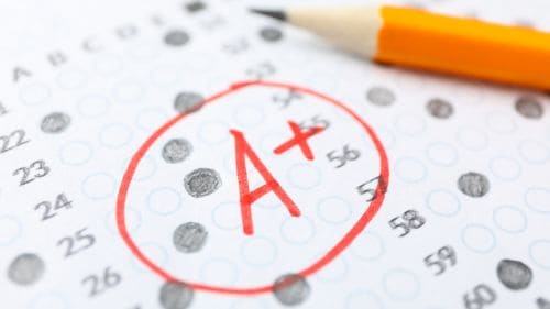 Student Tests Scores Slowly Improve