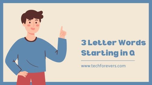 3 Letter Words Starting in Q