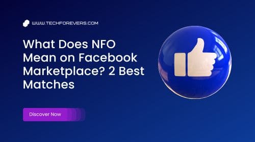 What Does NFO Mean on Facebook Marketplace